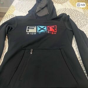 FXR Women's Black Hoodie Sweatshirt